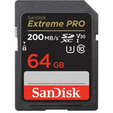 Sandisk 64GB Extreme PRO 200mb/s SDXC UHS-I